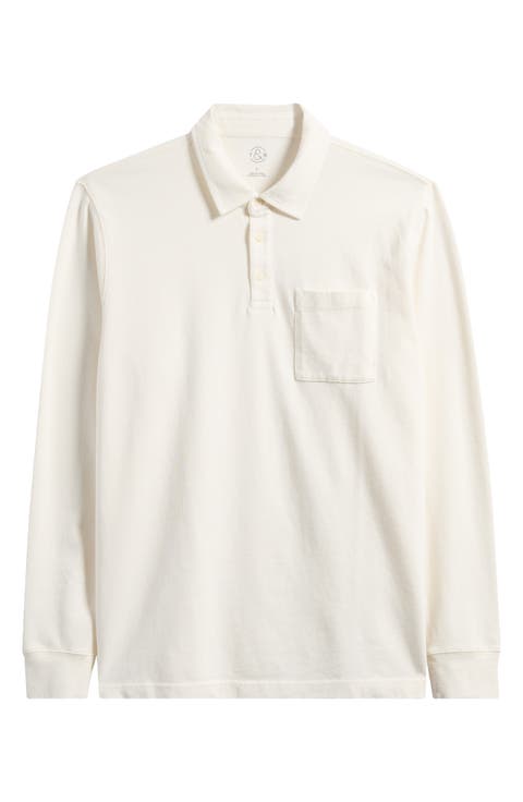 Long Sleeve Heavyweight Jersey Polo