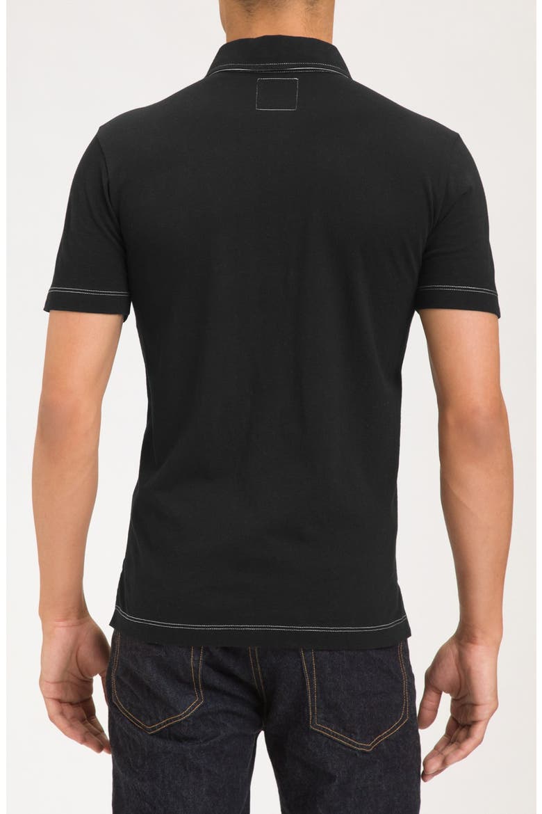 Pensacola Slim Fit Polo, Alternate, color, BLACK