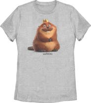 Hoppers Women's Hoppers Happy King George Pose Graphic T-Shirt