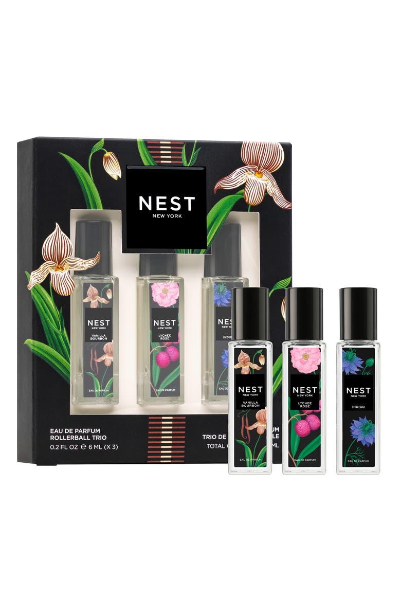 NEST New York Eau de Parfum Mini Rollerball Trio, Main, color, 