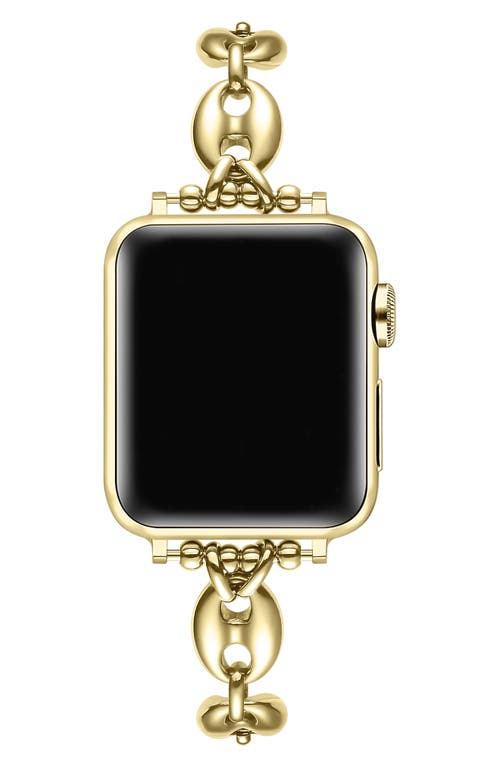 The Posh Tech Poppy Apple Watch® Bracelet Watchband In Gold