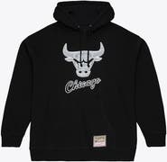 Mitchell & Ness Men's Mitchell & Ness Black Chicago Bulls Chrome Hoodie
