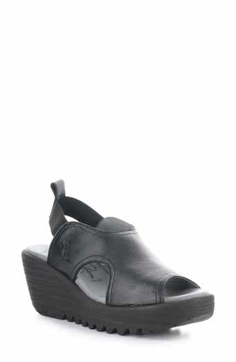 Liku Slingback Platform Wedge Sandal