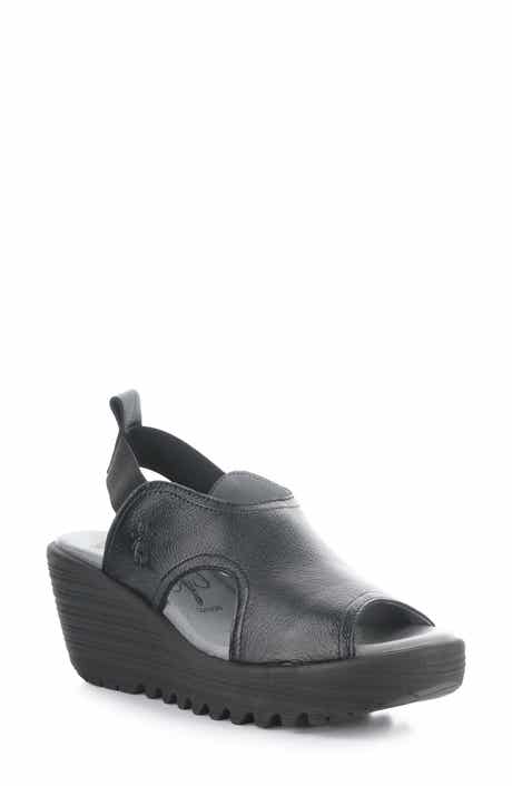 Liku Slingback Platform Wedge Sandal