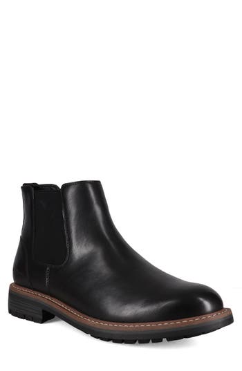 Aquatherm By Santana Canada Clark Waterproof Lug Sole Boot In Black