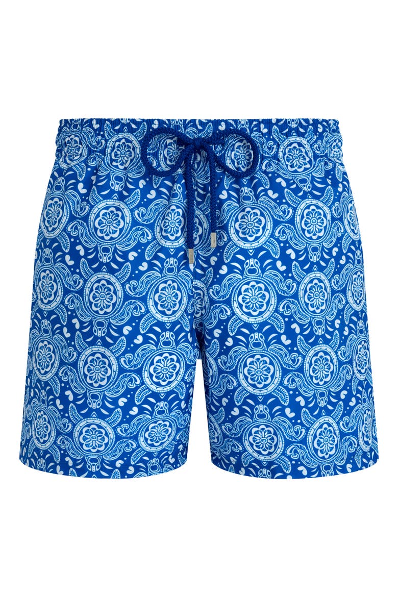 Men's Turtles Light Fabric Swim Shorts, Alternate, color, PALACE