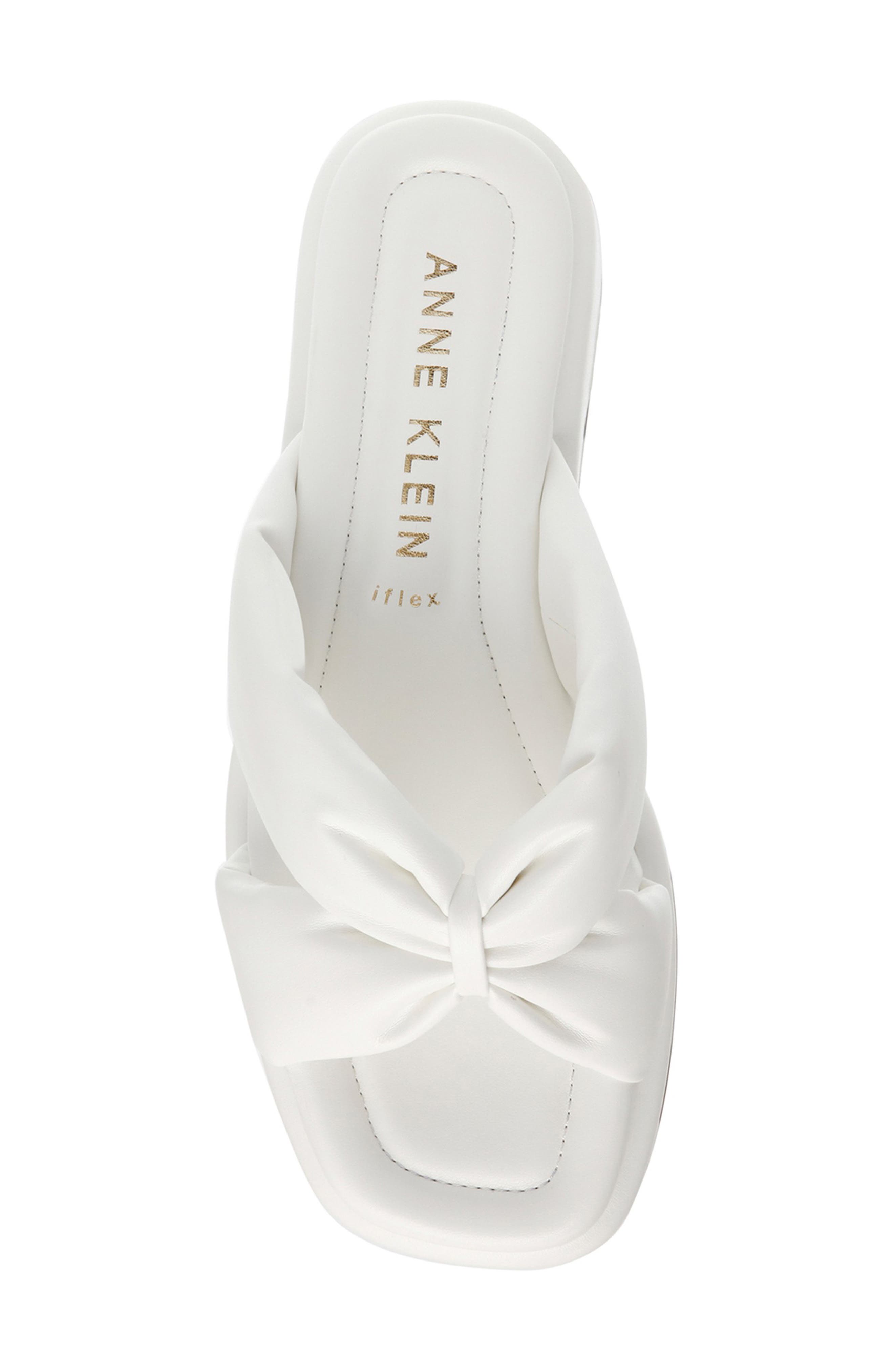 Aspire Wedge Sandal, Alternate, color, WHITE SMOOTH