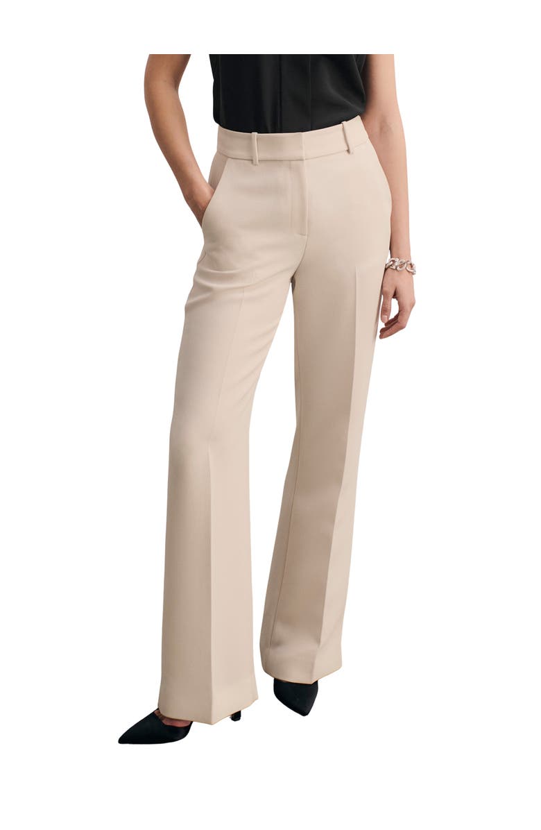 The Fold Alzira Doppio Crepe Pants, Main, color, Neutral