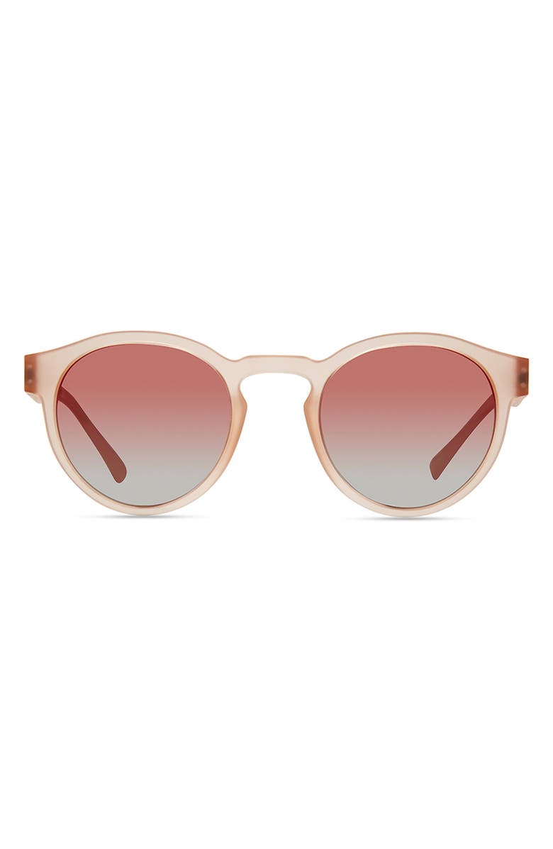 Eco Valluga 51mm Polarized Round Sunglasses, Main, color,