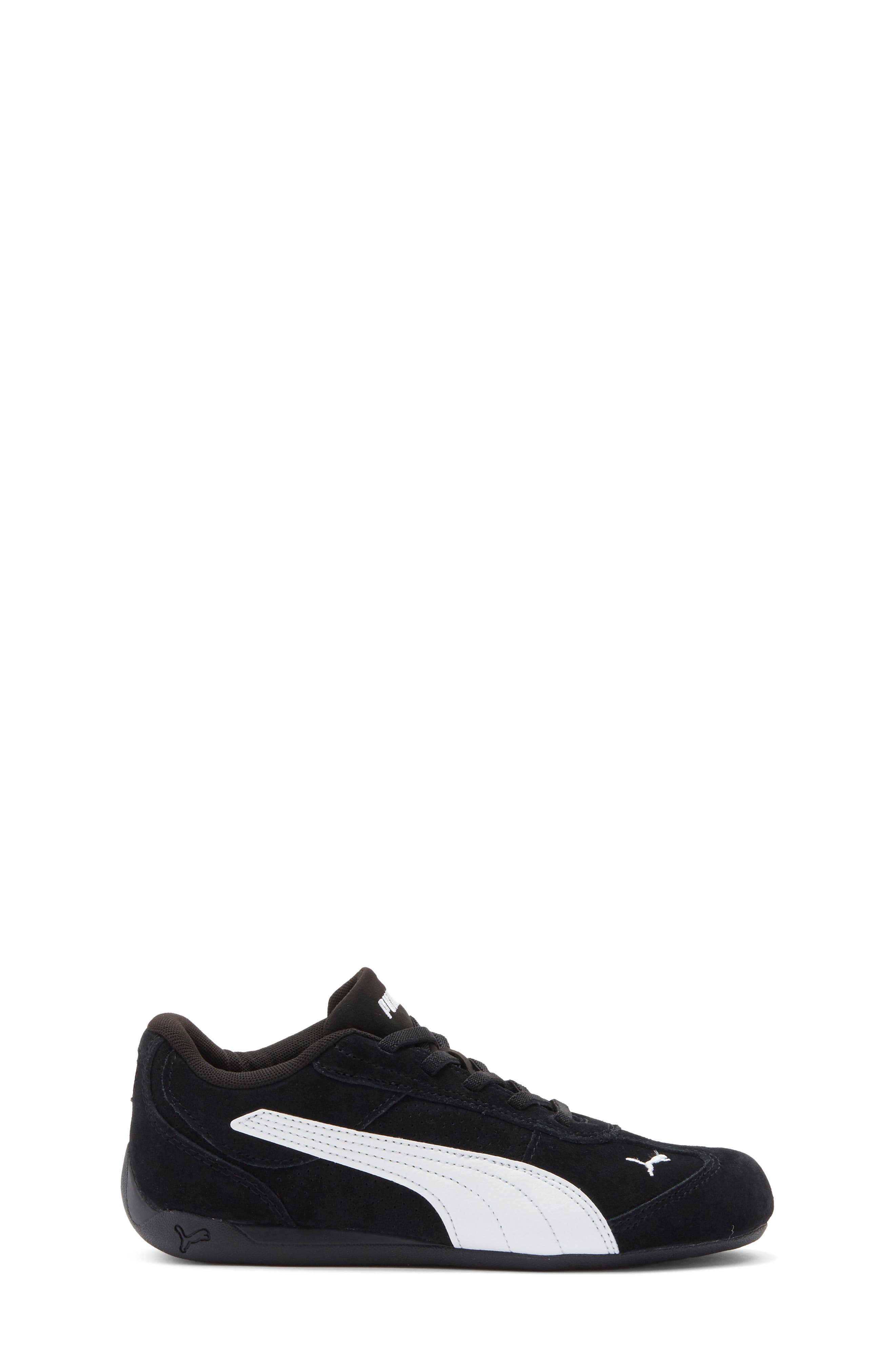 PUMA Kids' Replicatch Low Top Sneaker, Alternate, color, Puma Black/ Puma White