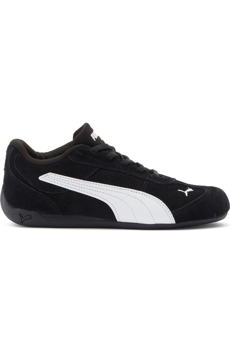 PUMA Kids' Replicatch Low Top Sneaker, Alternate, color, Puma Black/ Puma White