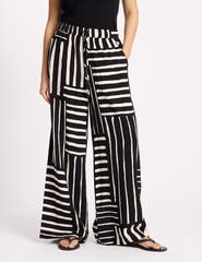 Albaray Patchwork Stripe Trouser
