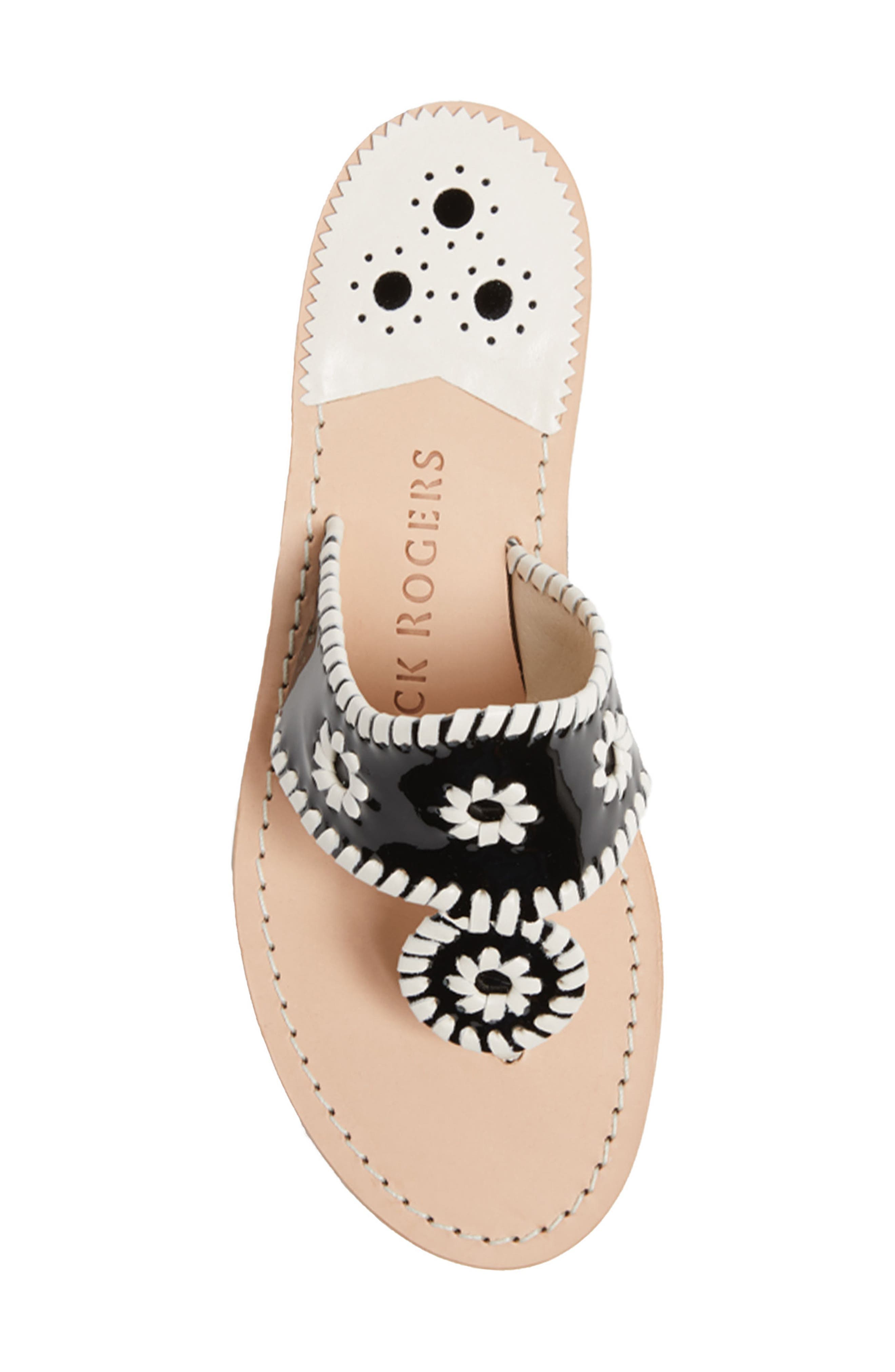 Jack Rogers Jacks Patent Flip Flop, Alternate, color, 