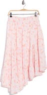 Abound Tiered Asymmetric Skirt