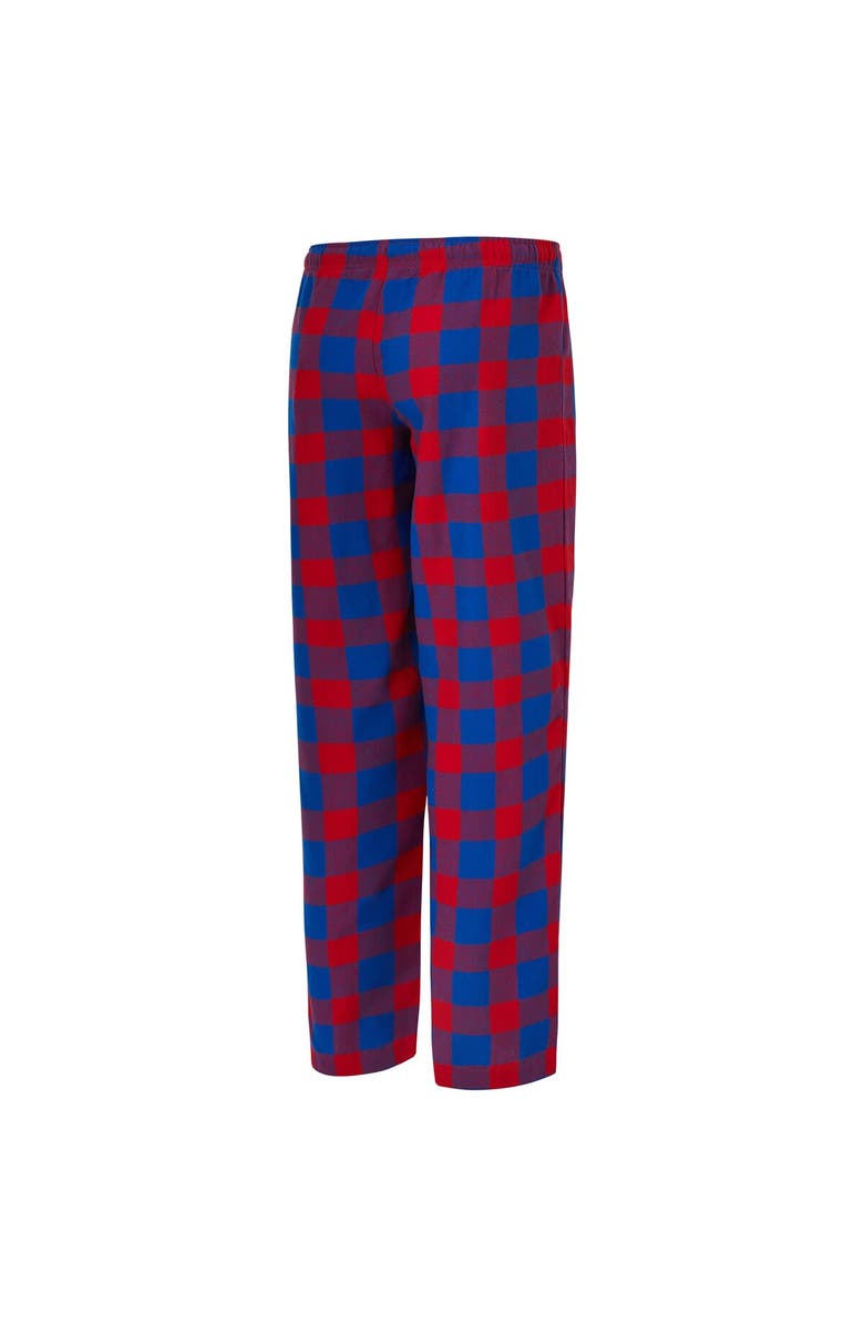 CONCEPTS SPORT Women's Concepts Sport Royal/Red Buffalo Bills Avondale T-Shirt & Pants Flannel PJ Set, Alternate, color, Royal