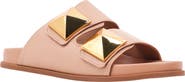 SHUSHOP Bernarda Studded Slide Sandal