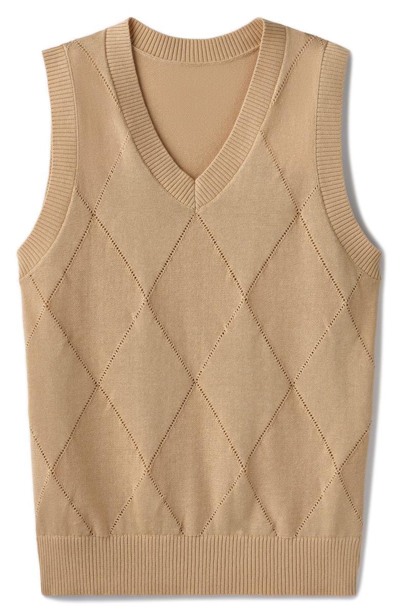 Rhone Birdie Argyle Sweater Vest, Alternate, color,