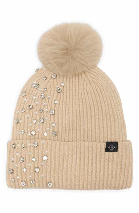 Stud Pom Beanie