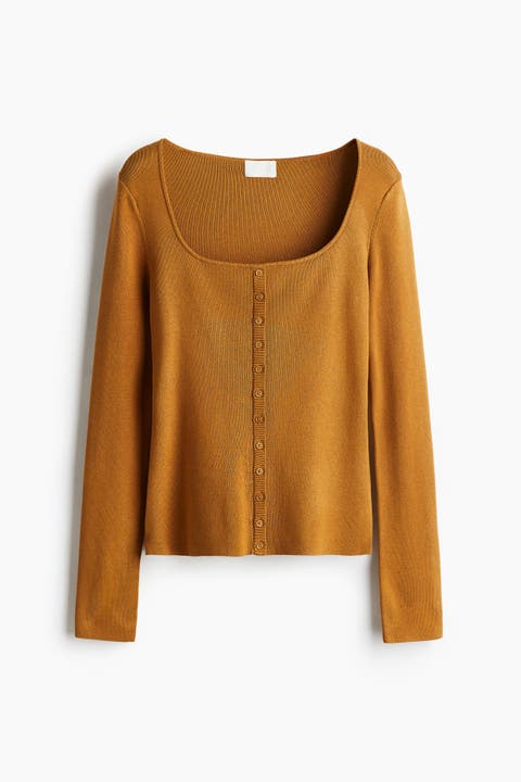 Square-neck Top