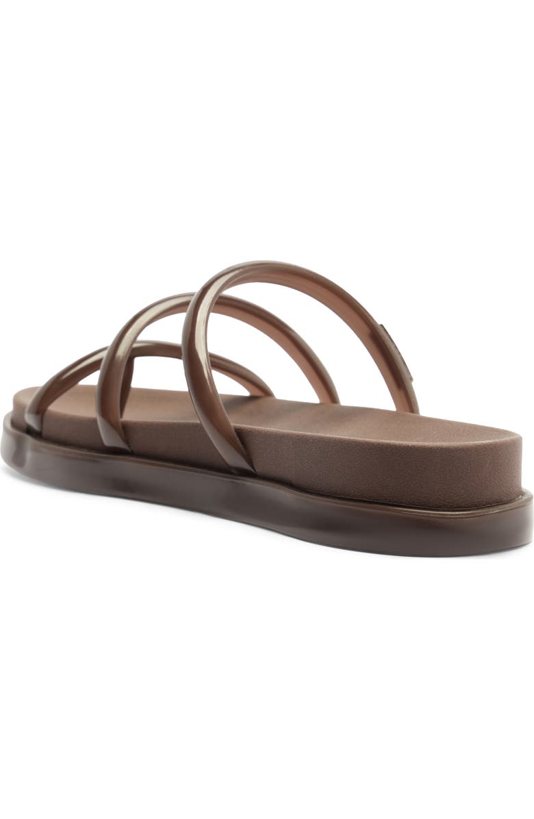 Schutz Polly Sporty Platform Sandal, Alternate, color, Marrom Chocolate Bar