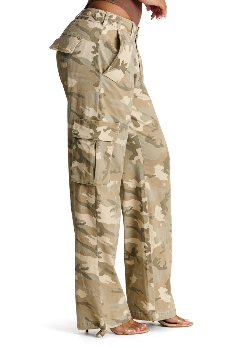 Cargo Pants, Alternate, color, NATURAL CAMO