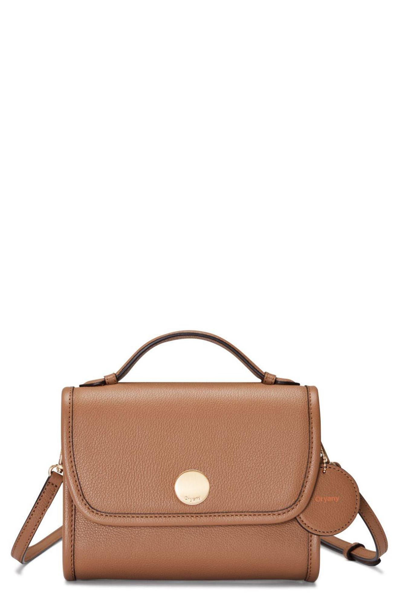 Oryany Penny Mini Tote, Main, color, Sand Brown