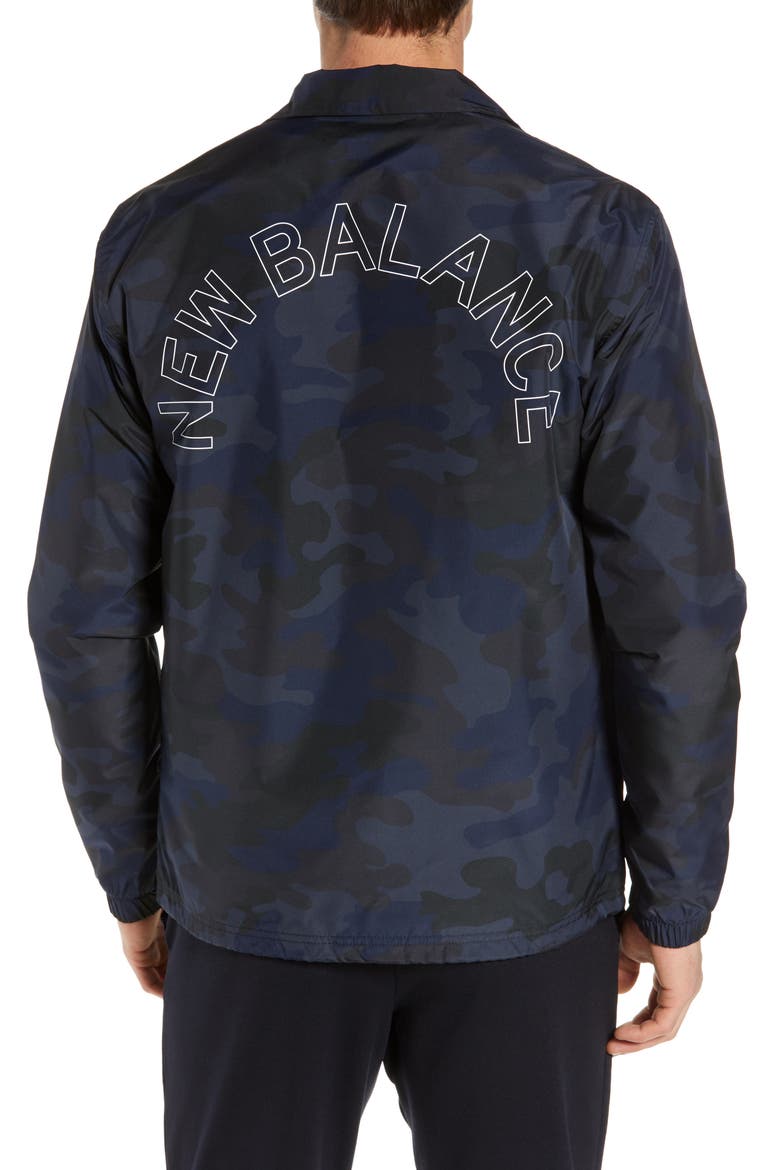 Classic Coach's Jacket, Alternate, color, BLACK MULTI