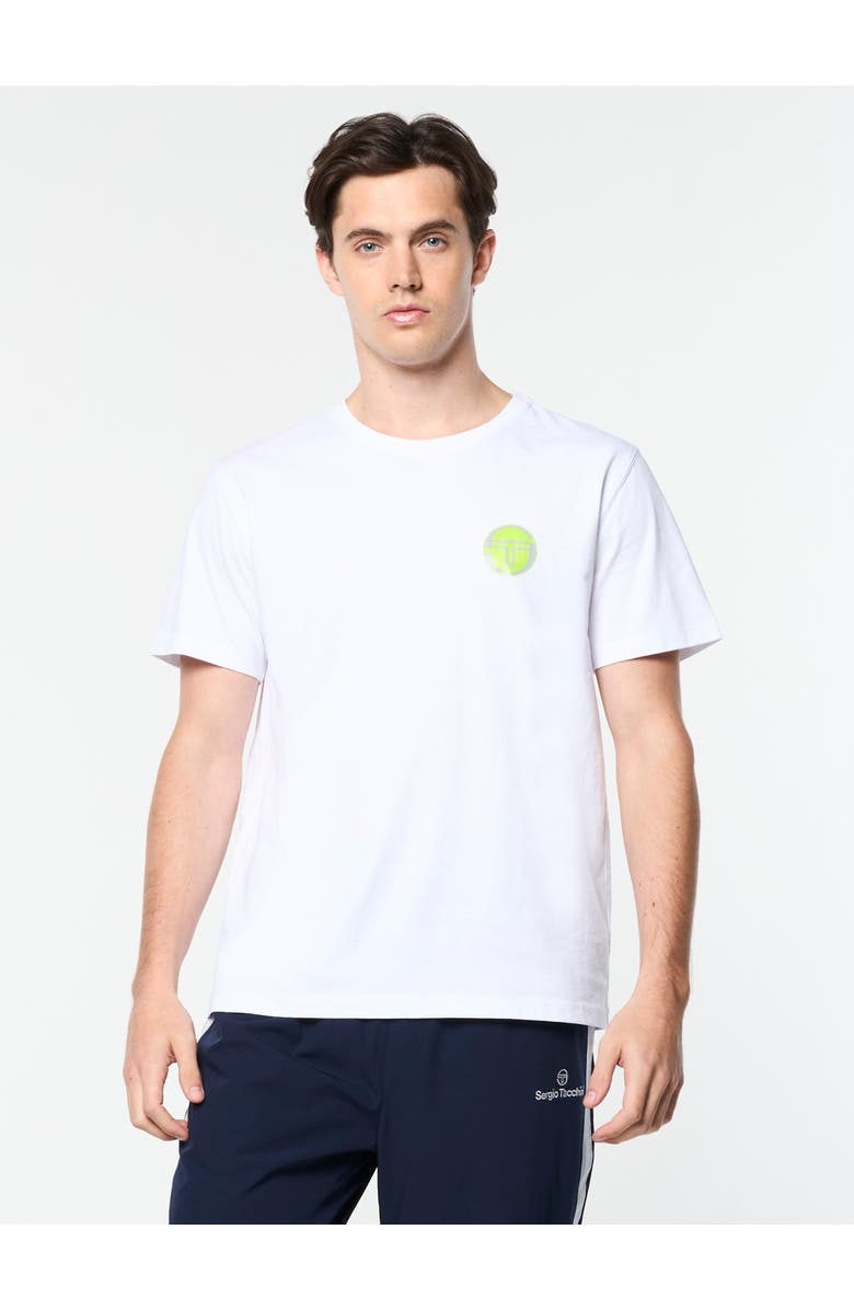 Sergio Tacchini Gioco T-shirt, Main, color, Brilliant White