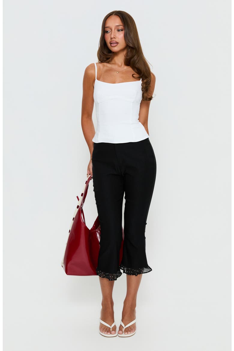Elanah Structured Cami Top, Alternate, color, WHITE