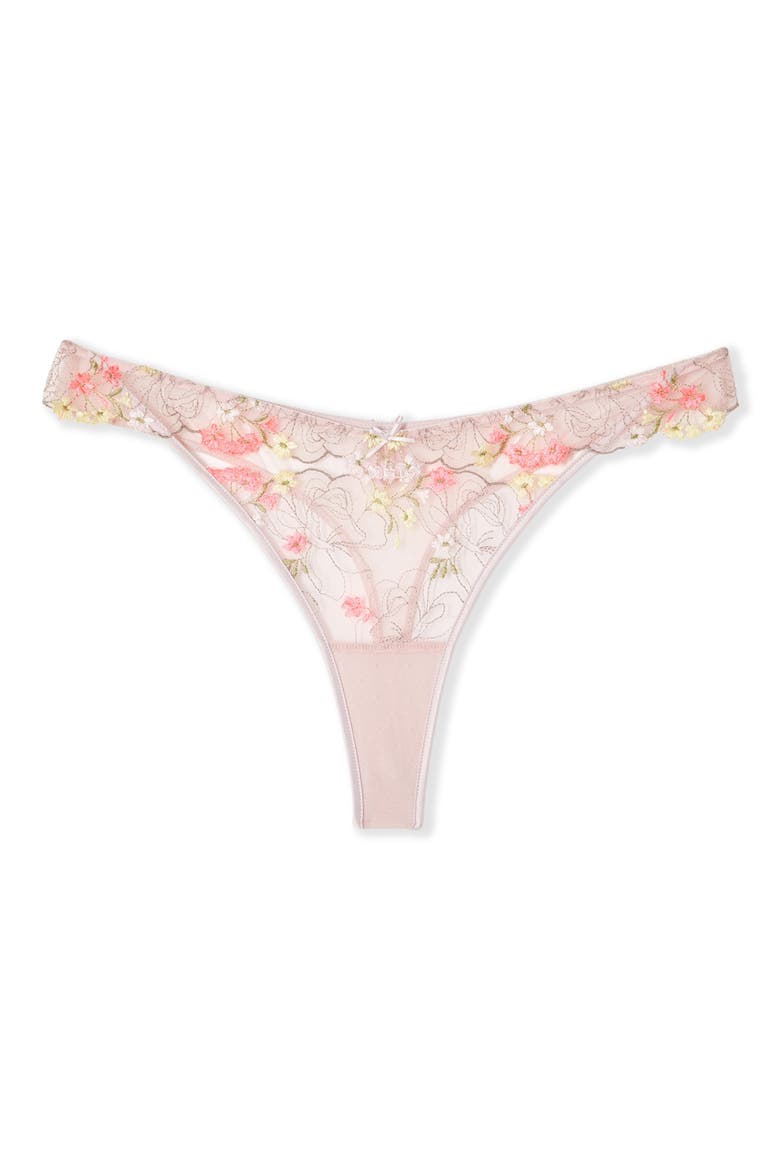 Petunia Thong, Alternate, color, DARK PURPLE