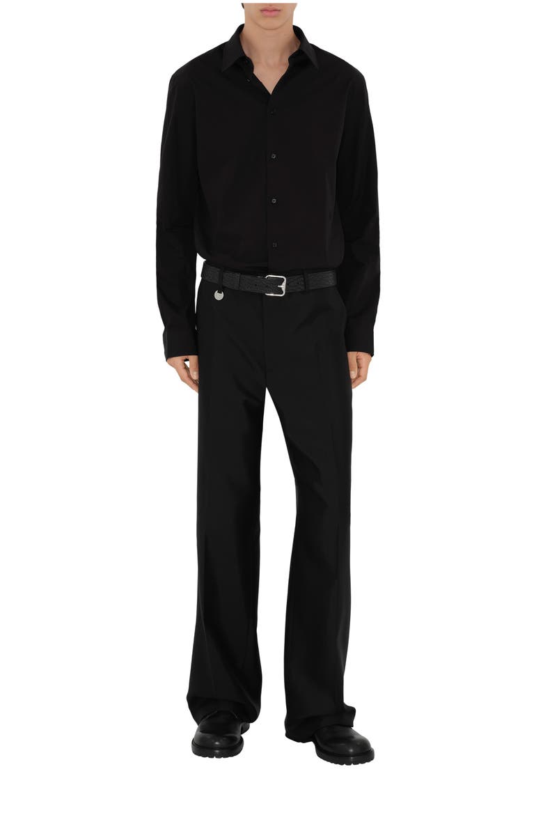 Cotton Formal Shirt, Main, color, Black