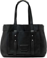 AllSaints Ursa Leather Tote