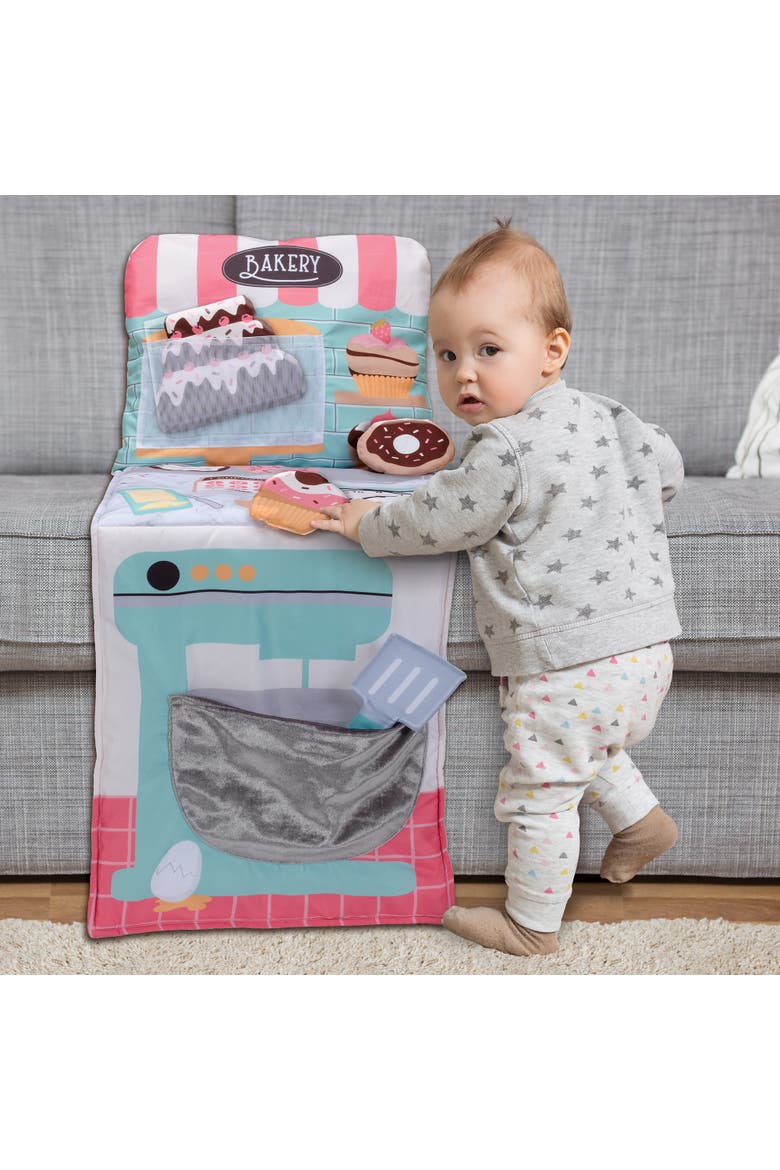 Interactive 2-n-1 Soft Toddler Cupcake/Bakery Pillow Play Set, Alternate, color, Multicolor