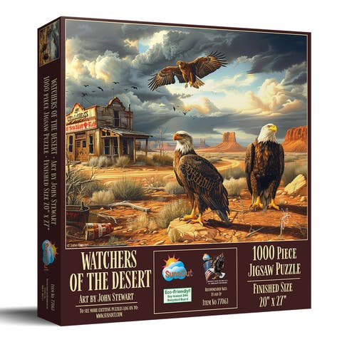 Watchers of the Desert 1000 piece Jigsaw Puzzle for Adults