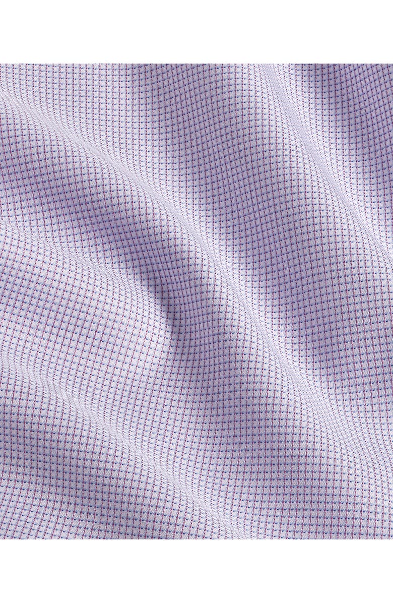 David Donahue Regular Fit Microdobby Dress Shirt, Alternate, color,