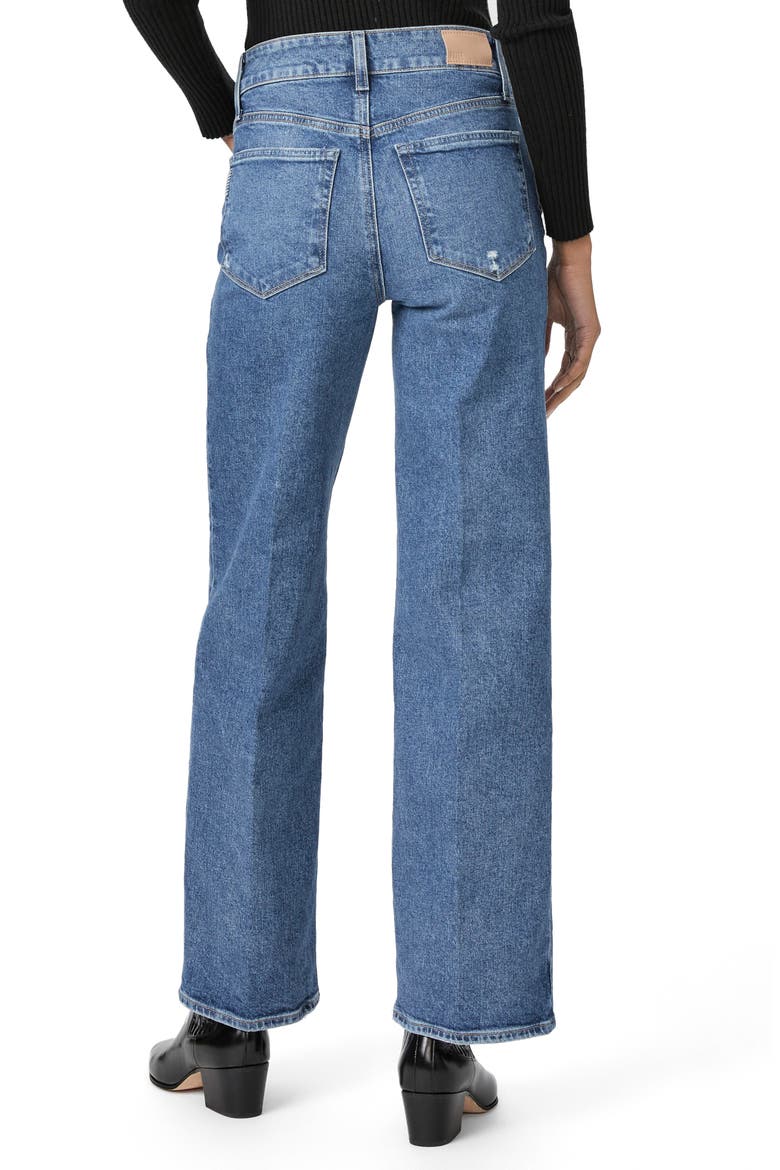 Sasha High Waist Wide Leg Jeans, Alternate, color, OTTILIA DISTRESSED