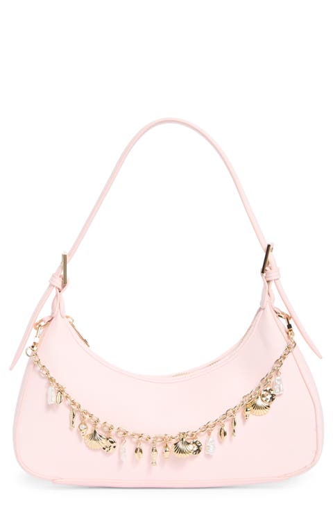 Faux Leather Shoulder Bag