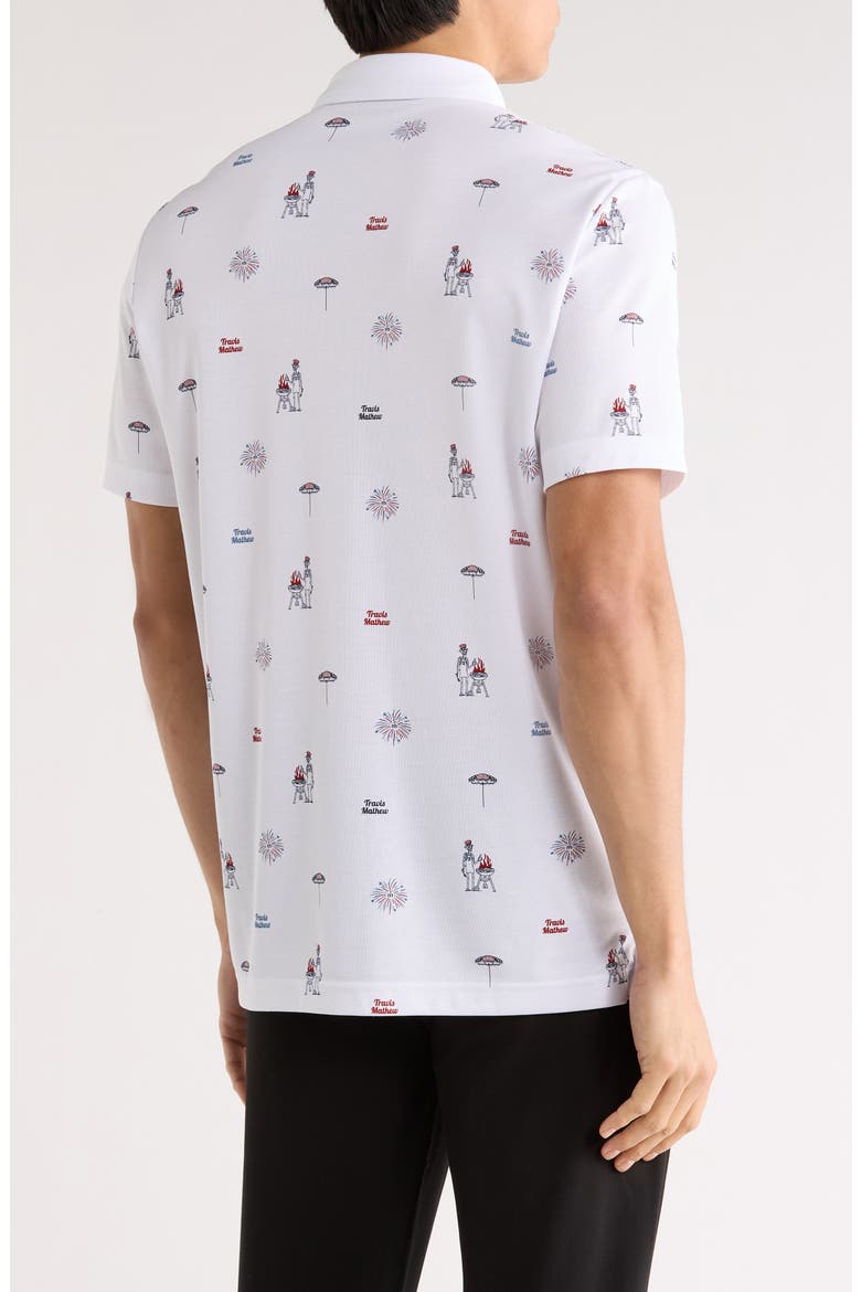 Neighborhood Party Polo, Alternate, color, WHITE