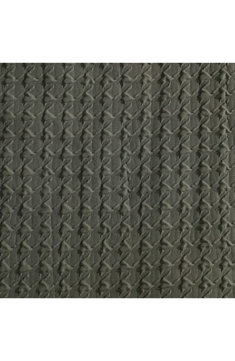Kenneth Cole New York Houndstooth Embossed Comforter Set, Alternate, color, Green