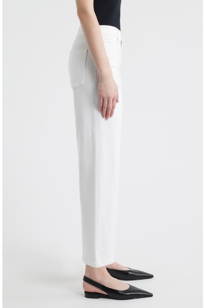 The Mellow Ankle Straight Leg Jeans, Alternate, color, WHITE