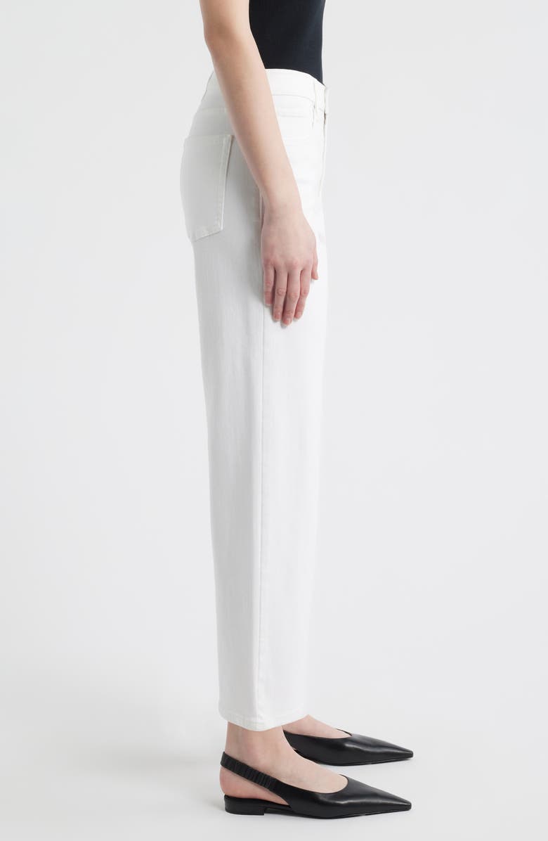 FRAME The Mellow Ankle Straight Leg Jeans, Alternate, color, White