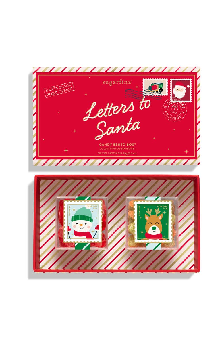 sugarfina Holly Jolly Candy Bento Box Bundle, Alternate, color, 