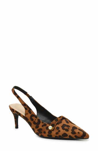 Nicole Miller Pointed Toe Slingback Pump
