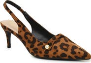 Nicole Miller Pointed Toe Slingback Pump