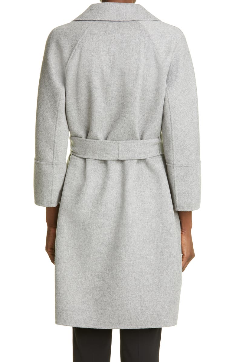 Max Mara Arona Double Face Wool Wrap Coat, Alternate, color, 