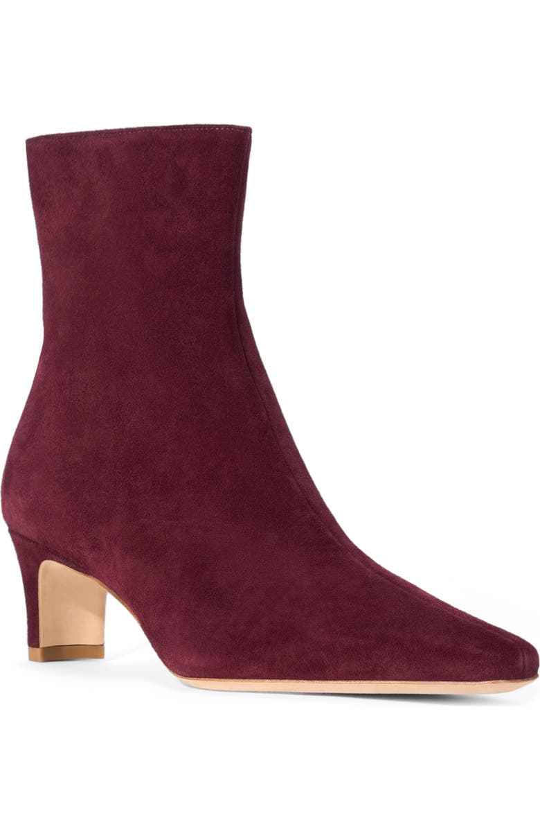 STAUD Wally Ankle Boot, Main, color, Syrah