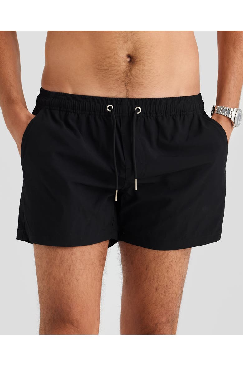 Bari Stretch Swim Short, Main, color, Black