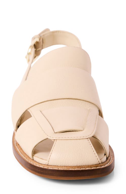 Free People Libby Slingback Sandal In Chalk