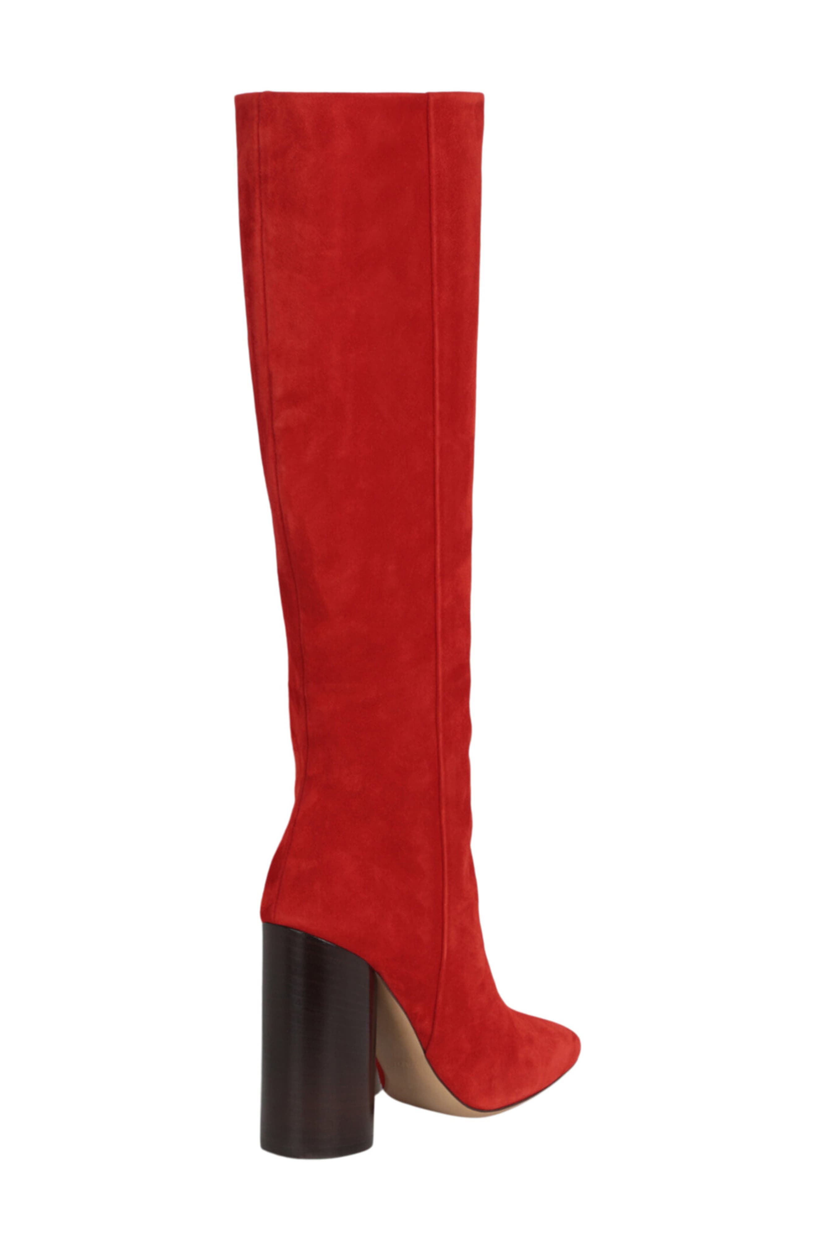 FERRAGAMO Pampero Suede Knee High Boot, Alternate, color, 