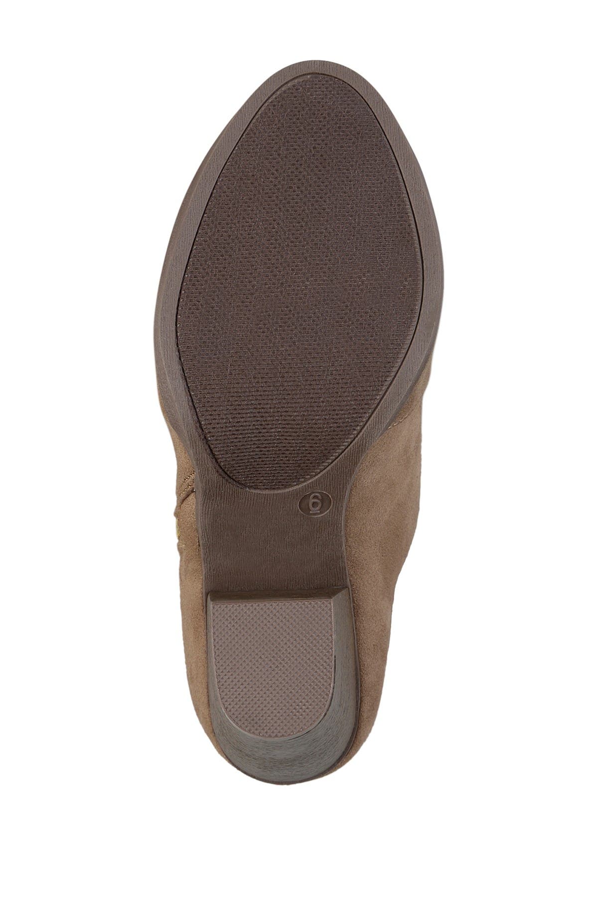 Link Round Toe Bootie, Alternate, color, TAUPE